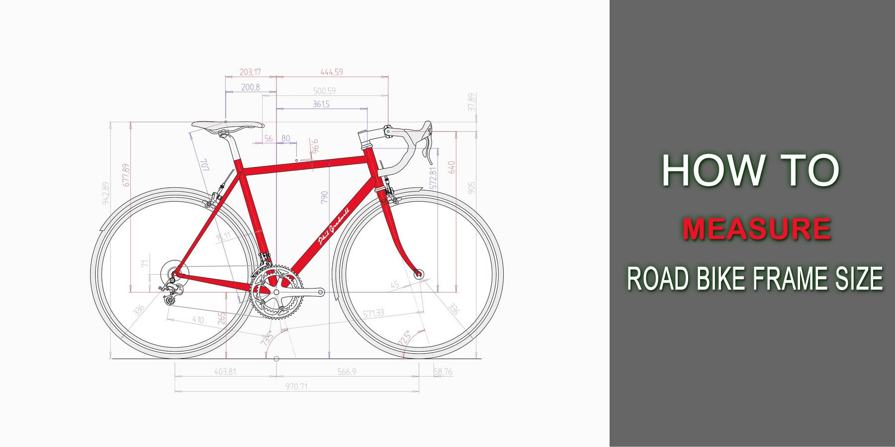 How To Measure Road Bike Frame Size