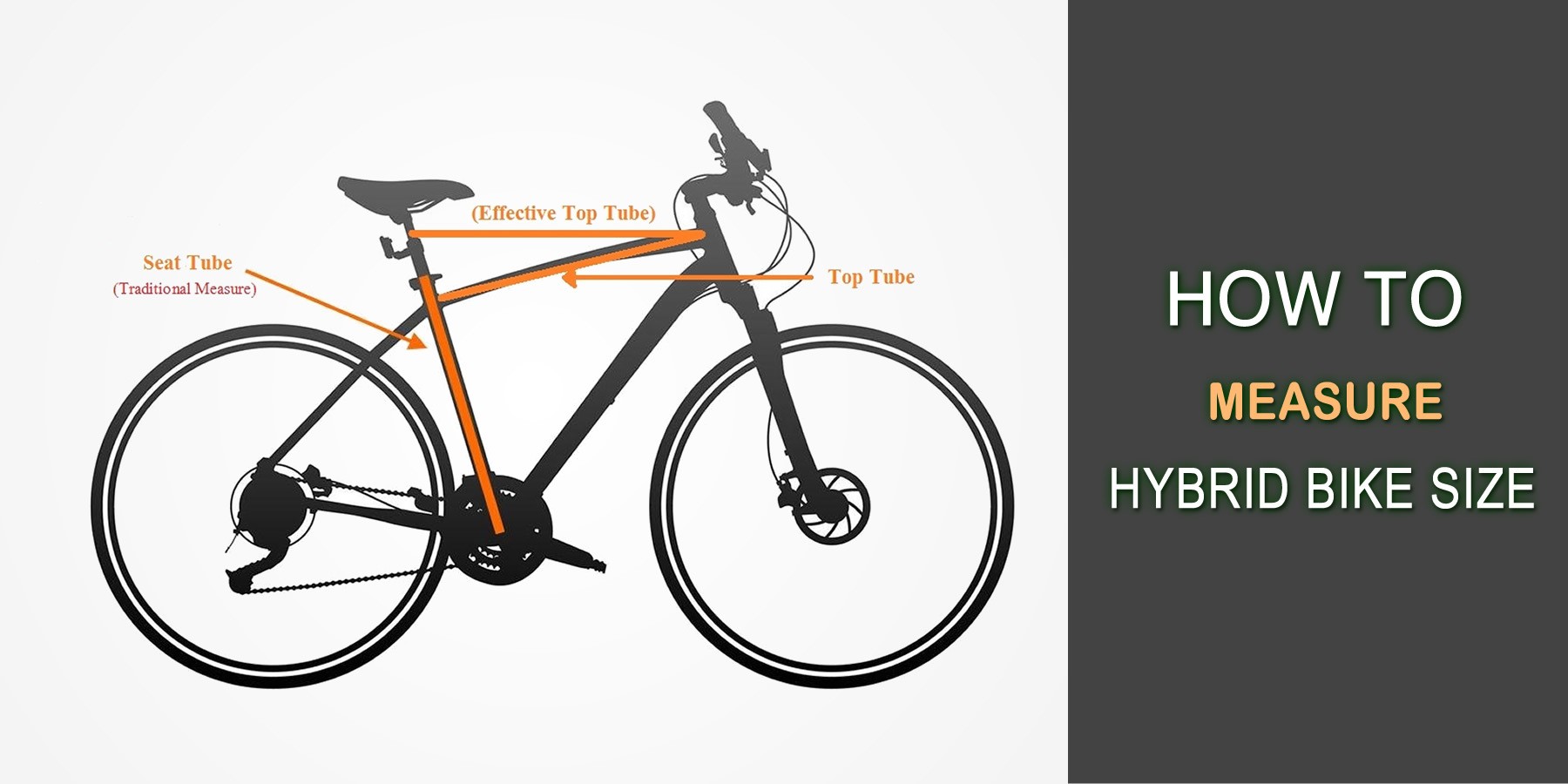 How To Measure Hybrid Bike Size