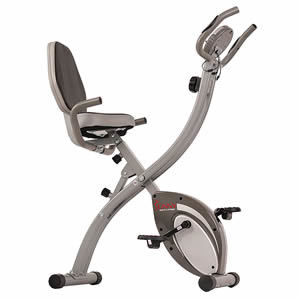 Sunny Health & Fitness Comfort XL Ultra Cushioned Seat Folding Exercise Bike Review