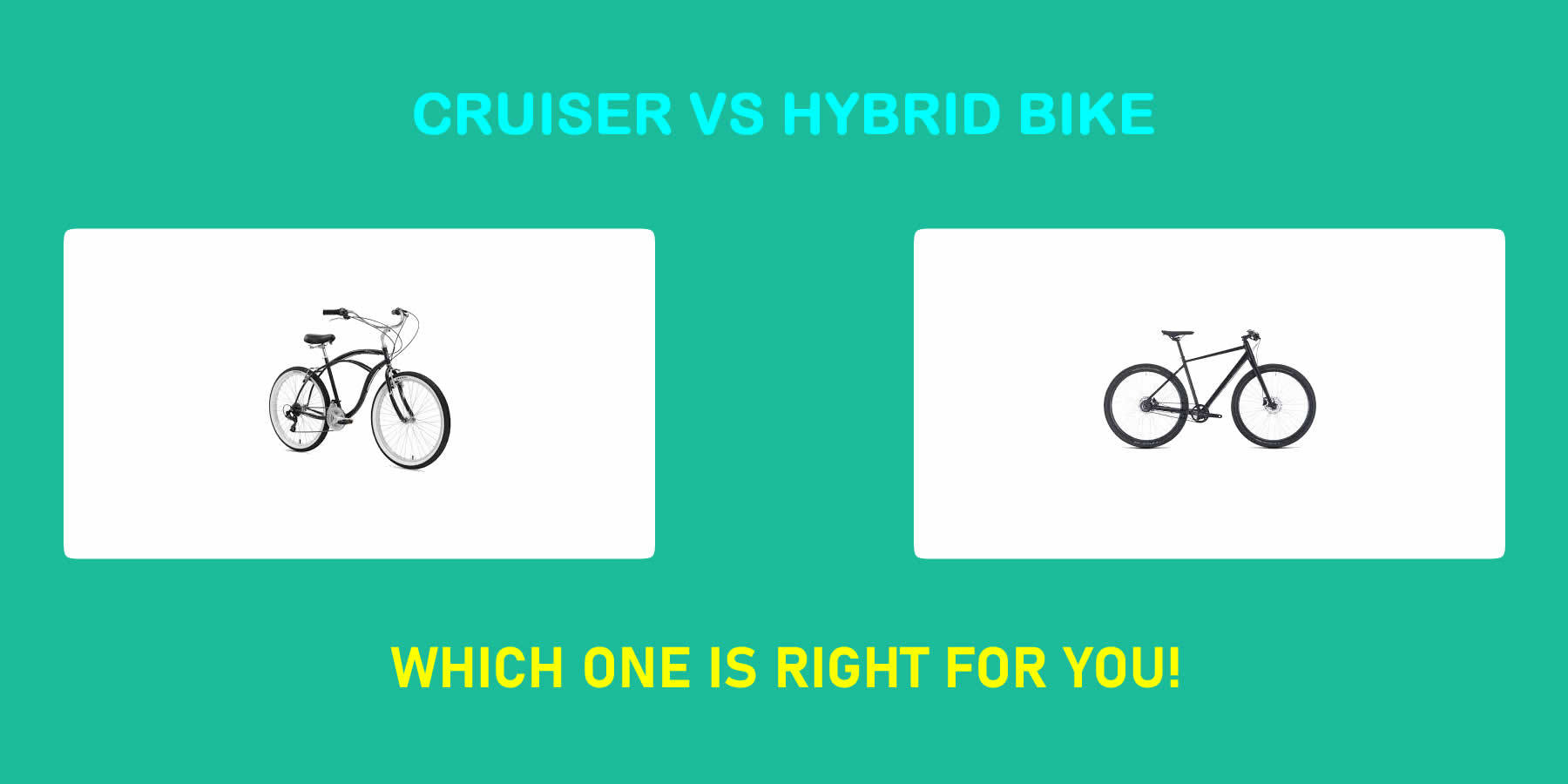 Cruiser Vs Hybrid Bike