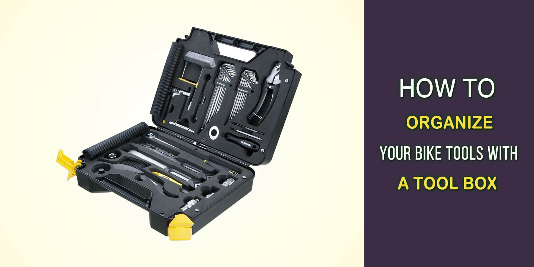 How To Organize Your Bike Tools With A Tool Box